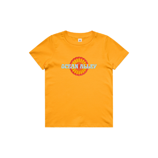 Ocean Alley / Love Balloon Yellow Kids Tee