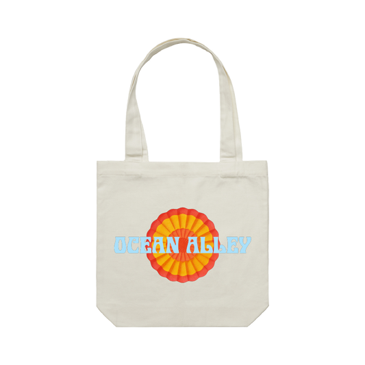 Ocean Alley / Love Balloon Natural Tote