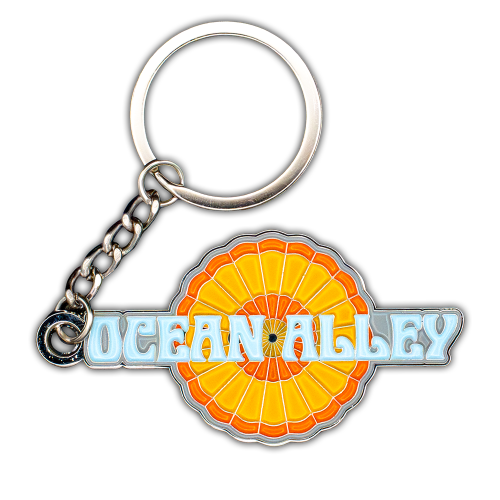 Ocean Alley Enamel Keyring – Balloon Top