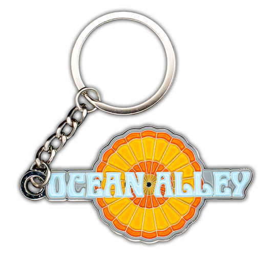 Ocean Alley Enamel Keyring – Balloon Top